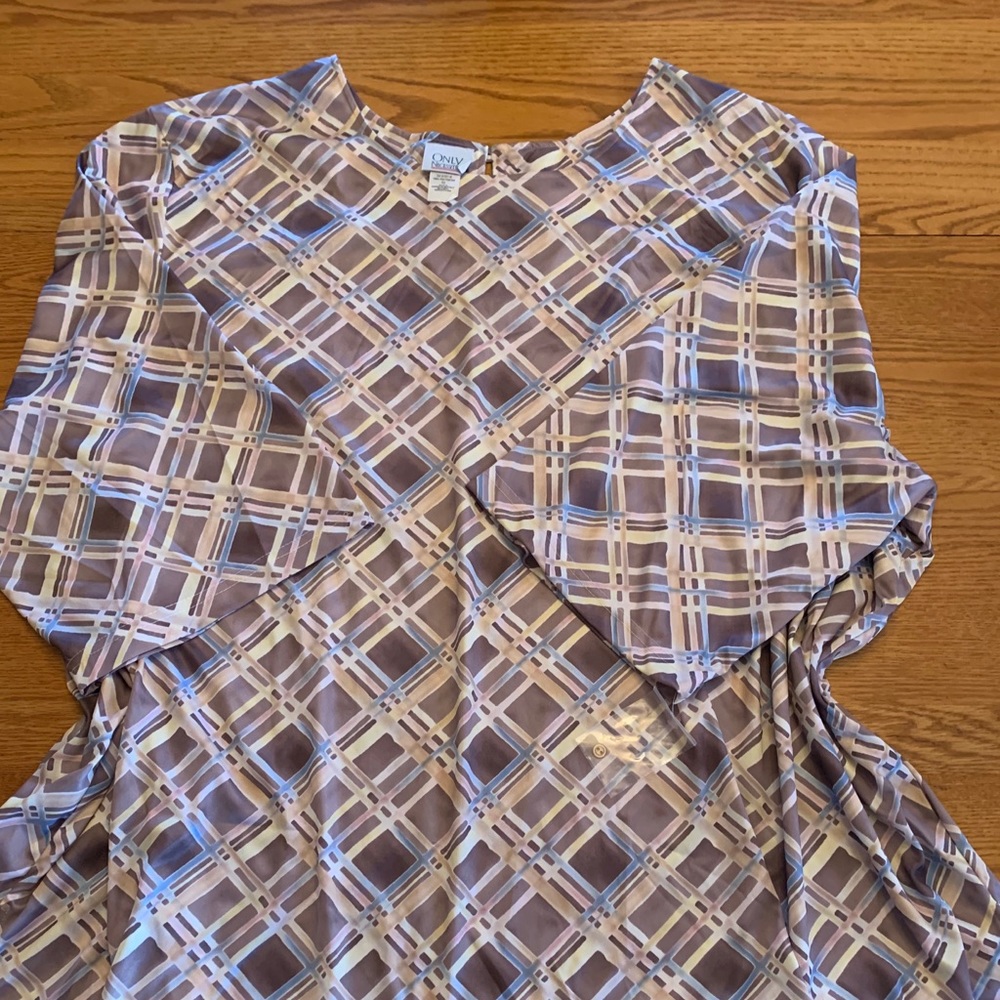 Top NEW Ladies Plus Size Print Sz 6x